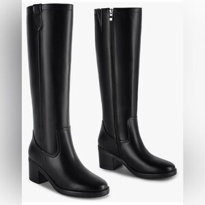 Knee High Boots  Chunky Tall Long Boots